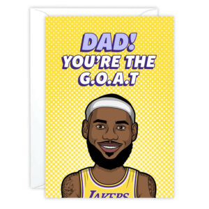 Lebron Father's Day Card