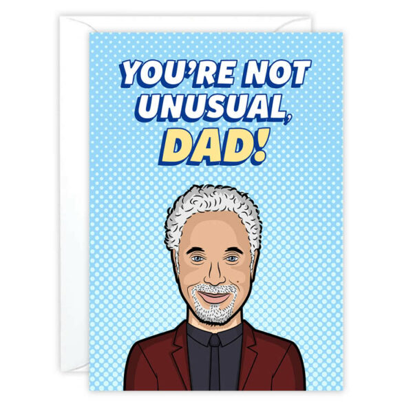 Tom Jones Father's Day Card