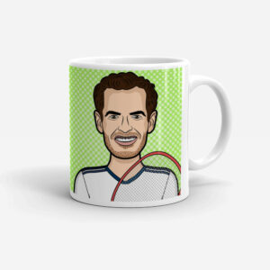 Andy Murray mug right view