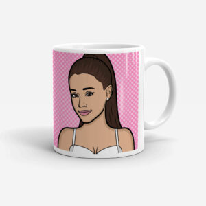 Ariana mug right view