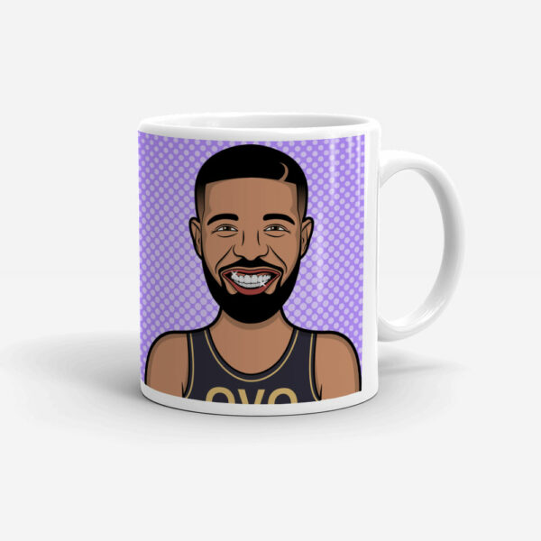 Drake mug right view