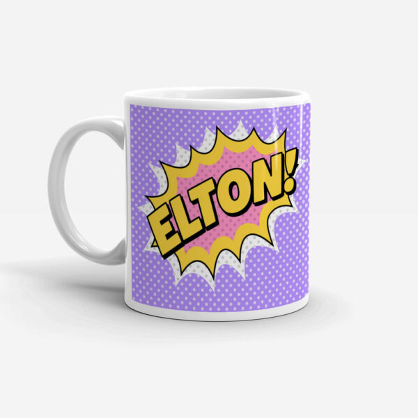 Elton mug left view