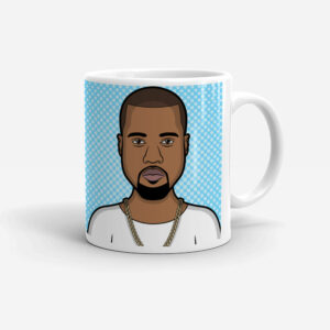 Kanye mug right view