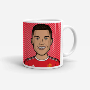 Manchester United mug right view
