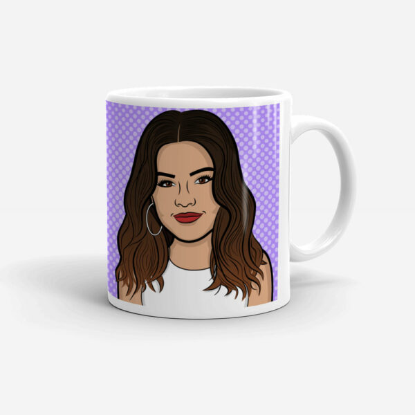 Selena mug right view