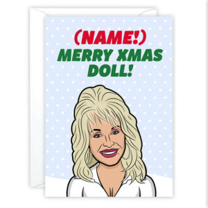 Dolly Christmas Card