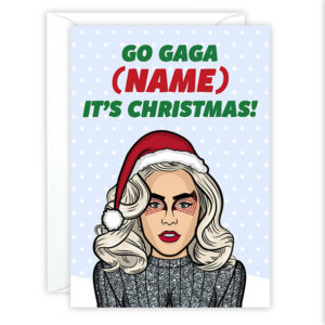 Gaga Christmas Card
