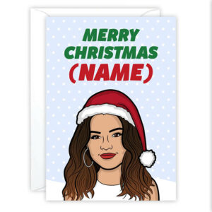 Selena Christmas Card