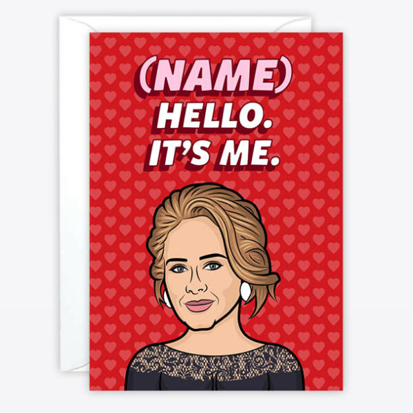 Adele Valentine's day card