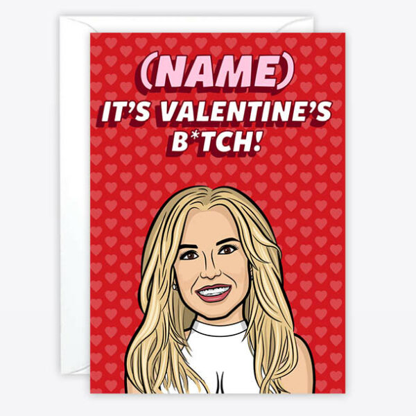 Britney Valentine's day card