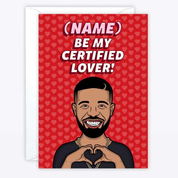 Drake Valentine's day card