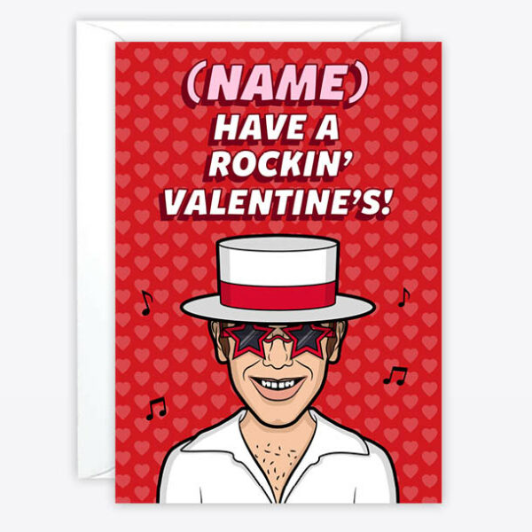 Elton Valentine's day card