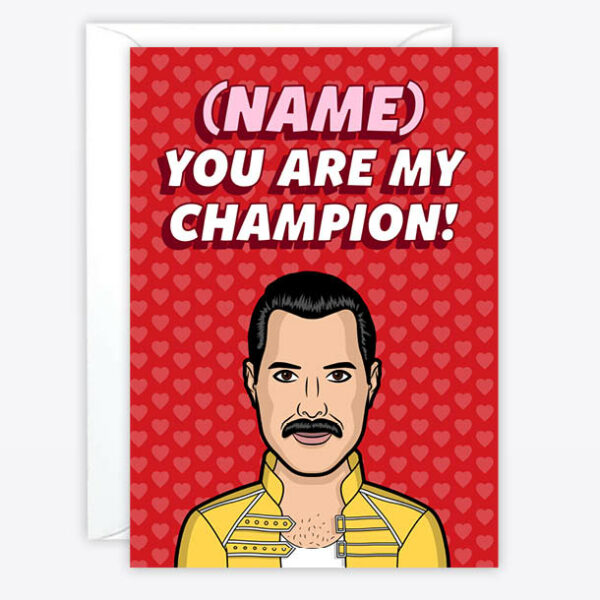 Freddie Valentine's day card