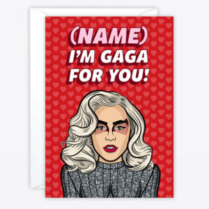 Gaga Valentine's day card