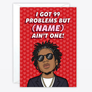 Jay-Z Valentine's day card