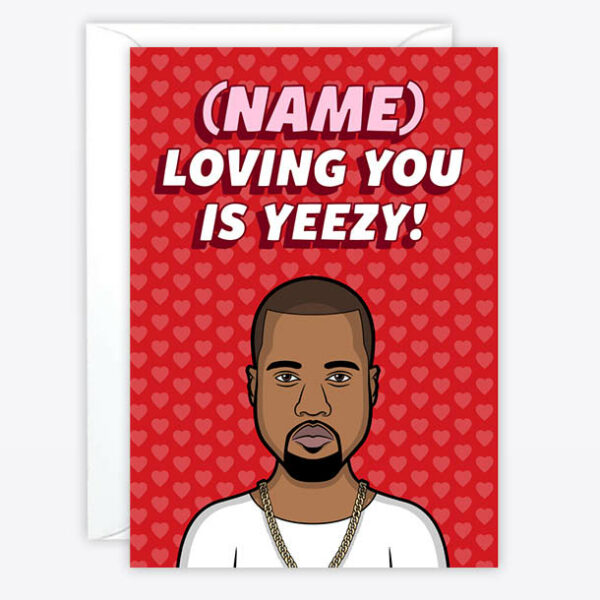 Kanye Valentine's day card