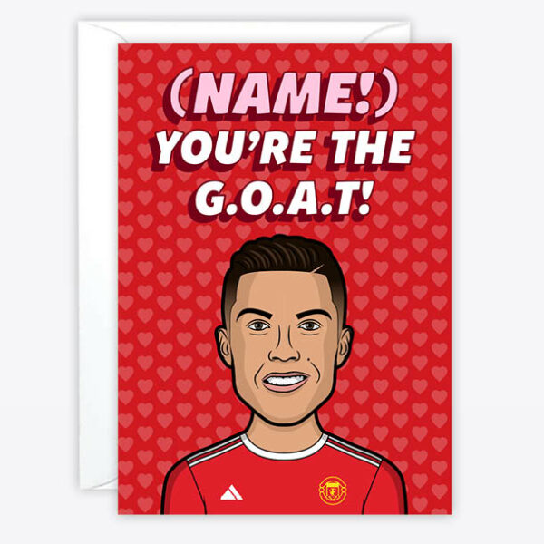 Manchester United Valentine's day card