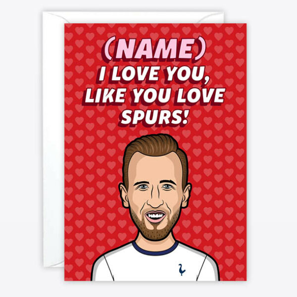 Tottenham Valentine's day card